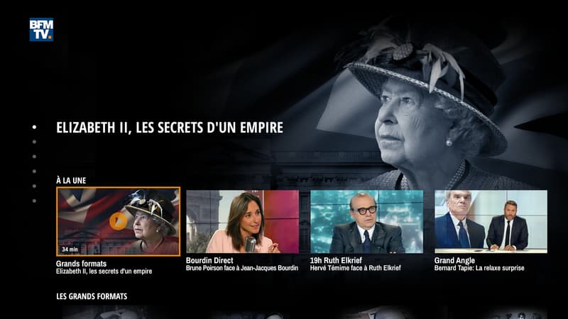 Le nouveau service de replay de BFMTV