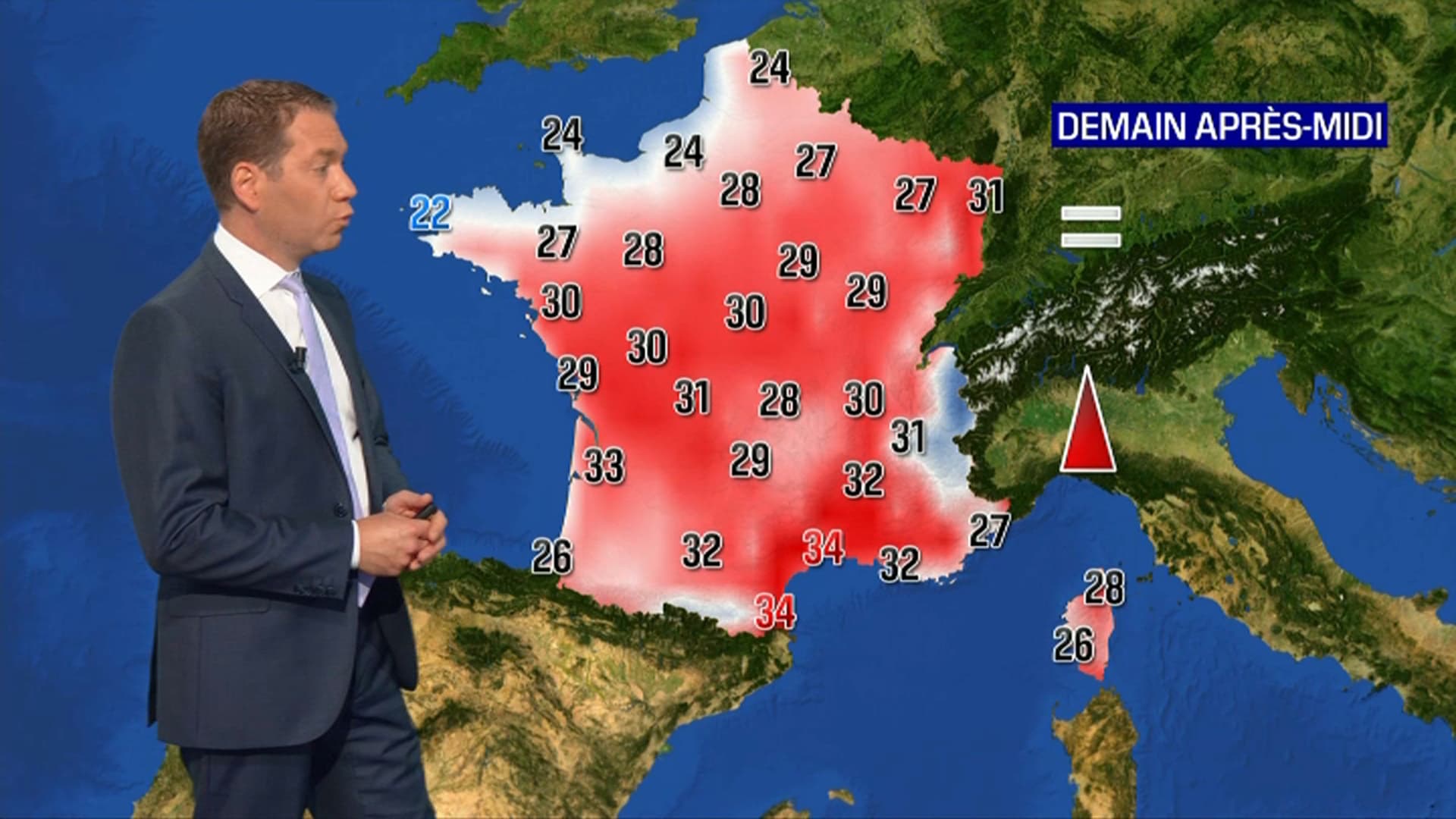 Les températures pour ce samedi 12 juin 2021 Les températures pour ce samedi 12 juin 2021