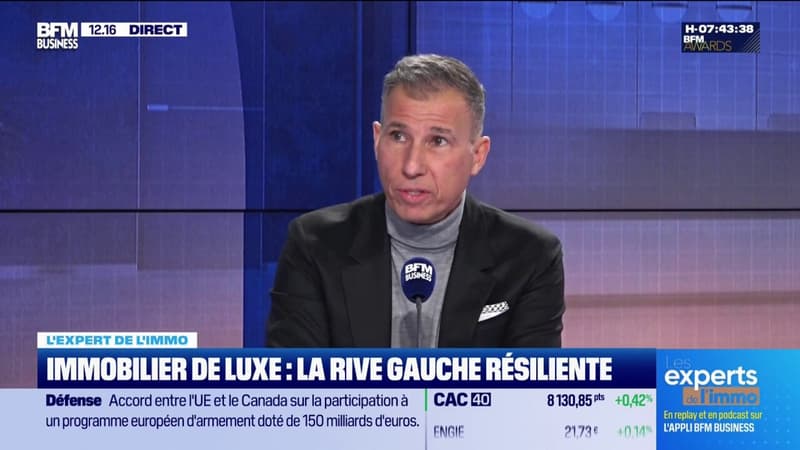 La rive gauche résiliente à l'immobilier de luxe