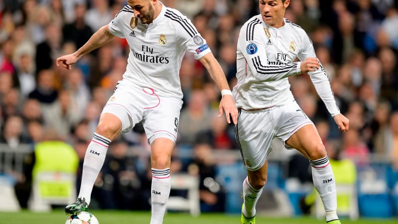 Karim Benzema et Cristiano Ronaldo