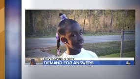 La petite Raniya Wright, âgée de 10 ans. - Capture d'écran ABC News.