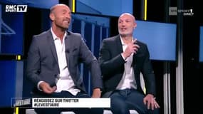 Vestiaire - Comment Dugarry a trompé le préparateur des Girondins en laissant courir un chien à sa place !