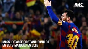 Messi a marqué plus de buts en club que Cristiano Ronaldo... en jouant 118 matches de moins