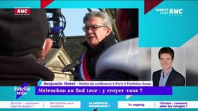 Le 2nd tour pour Mélenchon ? "Mélenchon a potentiellement une réserve de voix dans l’abstention" selon Benjamin Morel.