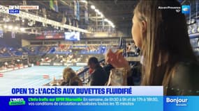 Open 13: l'accès aux buvettes fluidifié grâce à une application