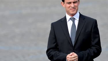 Manuel Valls à Paris le 3 juillet.