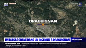 Draguignan: un blessé grave dans un incendie