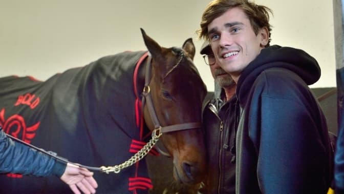 Antoine Griezmann avec Bold Eagle