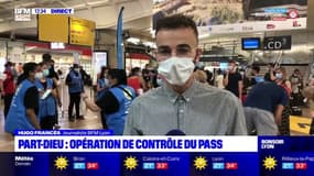 Gare de la Part-Dieu : opération de contrôle du pass sanitaire