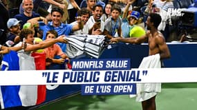 US Open : "Je ne peux pas demander mieux pour la fin", Monfils souligne son lien avec le public américain