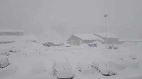 De fortes chutes de neige ont touché les reliefs des Alpes-Maritimes ce week-end. 