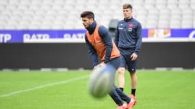Romain Ntamack et Mathieu Jalibert