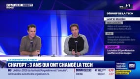 ChatGPT : trois ans qui ont changé la tech - 01/12