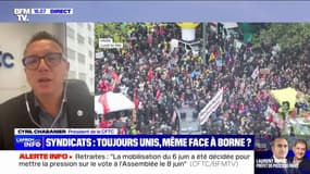 Cyril Chabanier, président de la CFTC, n'écarte pas "des actions" d'ici le 6 juin