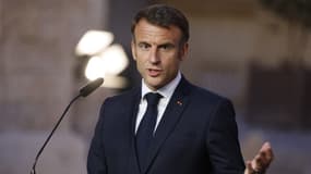 Le président français Emmanuel Macron, lors d'un sommet à Malte, le 29 septembre 2023. (illustration)