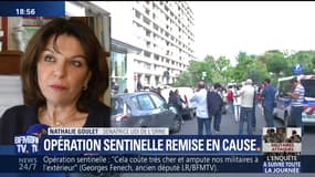 Opération Sentinelle: "Il faut remettre à plat le dispositif pour qu'il soit plus opérationnel", Nathalie Goulet