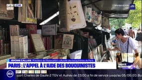 Masques, visières de protection, gel hydroalcoolique: en difficulté durant la crise sanitaire, les bouquinistes parisiens ont reçu de l'aide de la part des mairies d'arrondissement