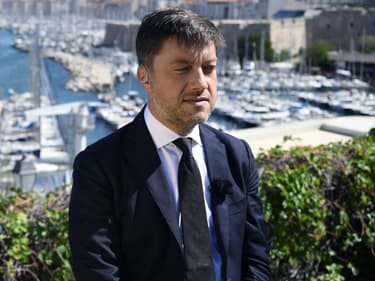 Benoît Payan à Marseille, le 22 septembre 2023
