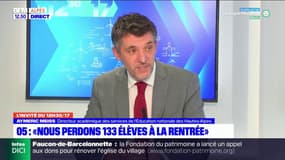 Hautes-Alpes: une perte de "10 à 12% d'élèves depuis dix ans", constate l'inspecteur d'académie