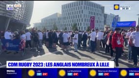Angleterre-Samoa: les supporters anglais nombreux à Lille
