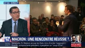 ÉDITO - "Emmanuel Macron est en campagne électorale, mais aussi pour redorer son image"