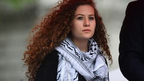 Ahed Tamimi, ici photographiée le 11 mai 2023, est considérée par les Palestiniens comme un exemple de courage face à la répression israélienne dans les Territoires palestiniens occupés.