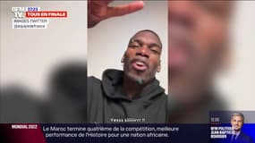 "Une finale, ça ne se joue pas, ça se gagne!": le message de soutien de Paul Pogba aux Bleus