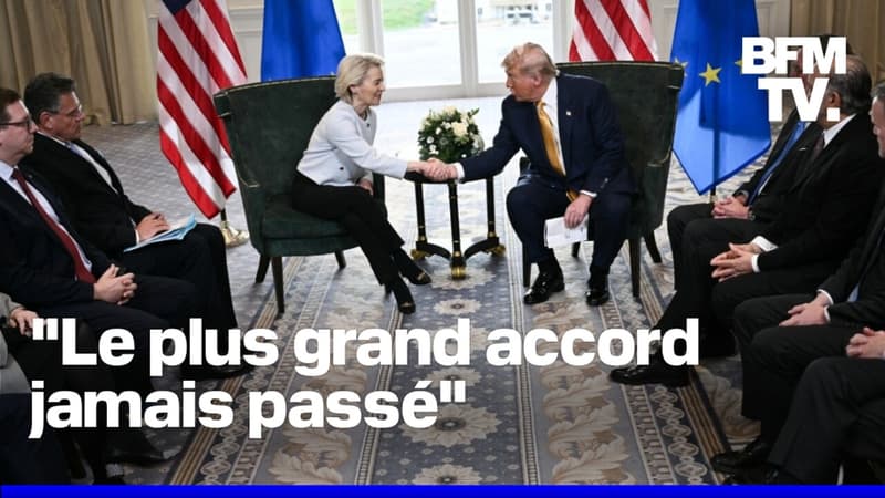Ce que contient l'accord sur les droits de douane entre l'Union européenne et les États-Unis