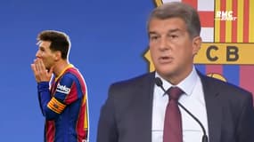 Barça : "Nous avions trouvé un accord avec Messi" assure Laporta