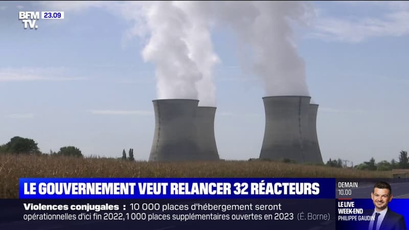 Pénuries d'énergie: le gouvernement veut relancer 32 réacteurs nucléaires