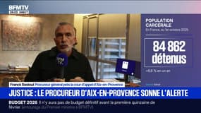 Franck Rastoul, procureur général près de la cour d'appel d'Aix-en-Provence: "Nous ne sommes plus en capacité de juger des accusés criminels détenus dans les délais légaux"