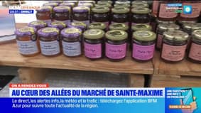 on a rendez vous sur le marché de ste maxime