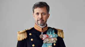 Une photo officielle de Frederik X, roi du Danemark, proclamé le 14 janvier 2024.