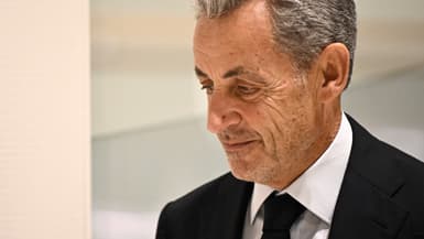 L'ancien président de la République Nicolas Sarkozy au tribunal de Paris le 25 septembre 2025 