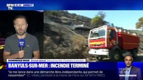Incendie: le feu qui a détruit 33 hectares à Banyuls-sur-Mer est terminé