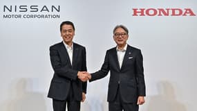 Les dirigeants de Nissan et Honda