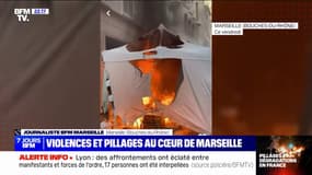 Émeutes: une armurerie pillée à Marseille 
