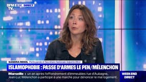 Islamophobie: passe d'armes entre Marine Le Pen et Jean-Luc Mélenchon - 09/11