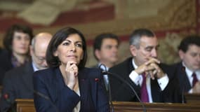 La maire de Paris, Anne Hidalgo.