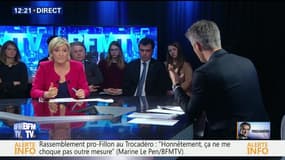 "Mon électorat, semble-t-il, est celui qui est le plus sûr de son choix", Marine Le Pen