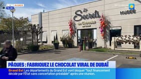 Alsace: des ateliers de fabrication du "chocolat de Dubaï" pour Pâques