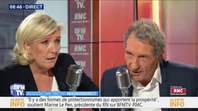 "Ce n'est pas un repoussoir." Marine Le Pen explique pourquoi sa nièce a réduit son patronyme à Marion Maréchal