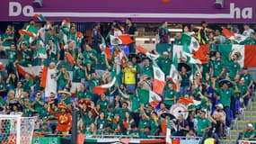 Des supporters du Mexique à Doha, le 22 novembre 2022