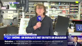 "Quand je vois ces images, je vois de la colère": Michel Vettovalli, buraliste dans la Drôme, revient sur la tentative de braquage de son établissement