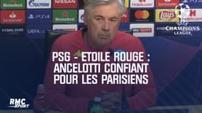 PSG - Etoile Rouge : Ancelotti voit les Parisiens l'emporter, "ça ne fait aucun doute"