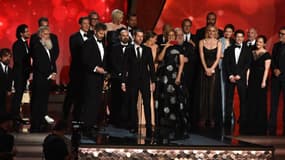 Le casting de "Game of Thrones" aux Emmy Awards, le 18 septembre 2016