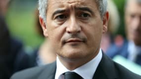 Le ministre de la justice Gérald Darmanin à Nanterre, le 29 juillet 2025
