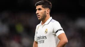 Marco Asensio avec le Real Madrid en mai 2023