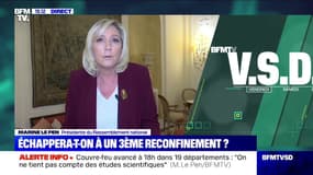 Pour Marine Le Pen, un troisième confinement peut "être évité"
