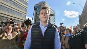L'opposant russe Alexei Navalny le 14 mai 2017 à Moscou